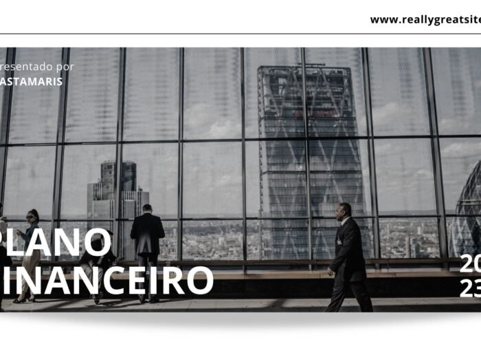 Capa Plano Financeiro